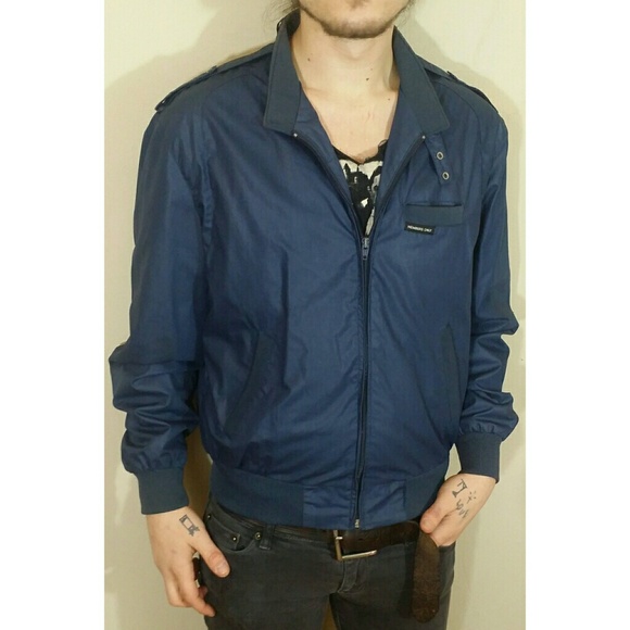 Vintage Members Only windbreaker style jacket - Picture 2 of 3